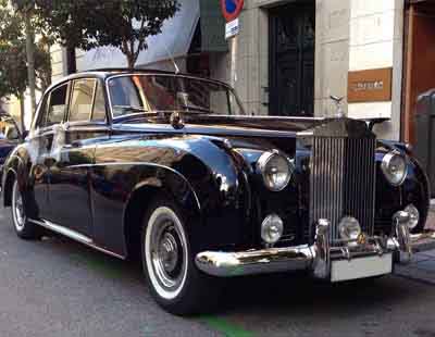 Rolls Royce alquiler Madrid 